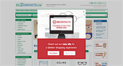 Desktop Screenshot of ezcontactsusa.com